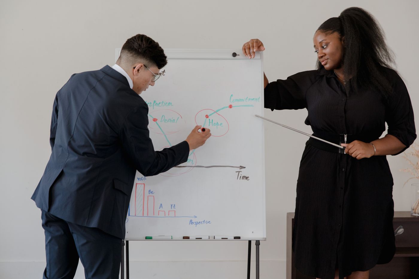 A private in house training workshop in progress